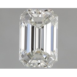 Diament szlif szmaragdowy, 0.75ct, VVS2, H, GIA 6535710962