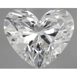 Diament serce, 0.8ct, VS1, F, GIA 7531324649