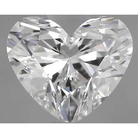 Diament serce, 0.8ct, VS1, F, GIA 7531324649