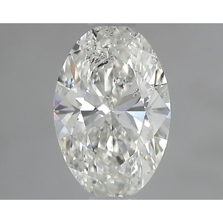 Diament szlif owalny, 0.7ct, SI2, H, HRD 250000239844