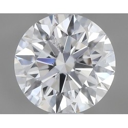 Diament szlif okrągły, 0.63ct, SI2, D, GIA 2437428931
