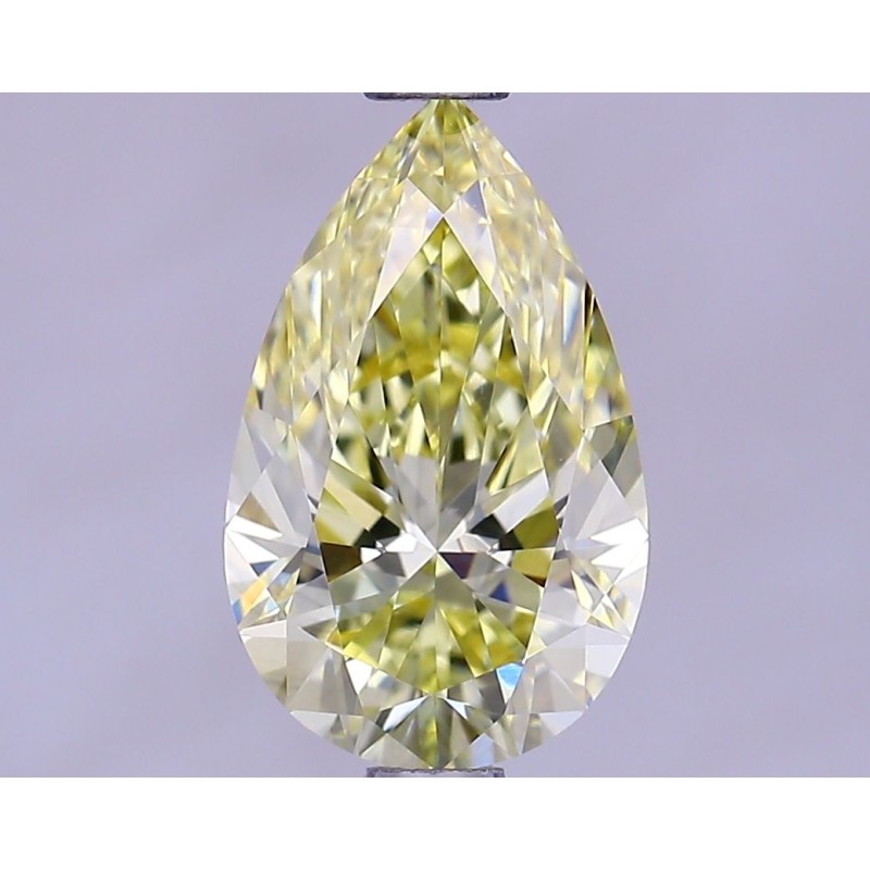 Diament laboratoryjny o barwie fantazyjnej szlif gruszkowy, 1.35ct, VVS1, Fancy Yellow, IGI LG627400127
