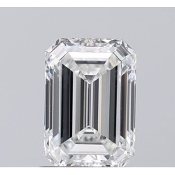 Diament szlif szmaragdowy, 1.2ct, VS2, G, GIA 2544312544