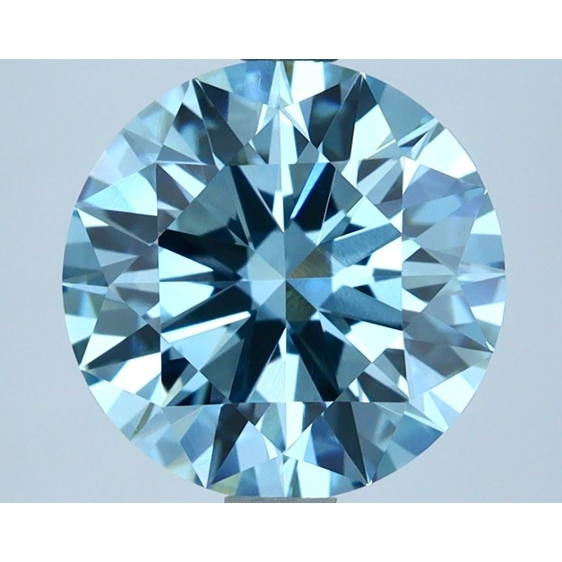 Diament laboratoryjny o barwie fantazyjnej szlif okrągły, 3ct, VVS2, Fancy Vivid Blue, IGI LG631440847 Diament laboratoryjny o barwie fantazyjnej szlif okrągły, 3ct, VVS2, Fancy Vivid Blue, IGI LG631440847