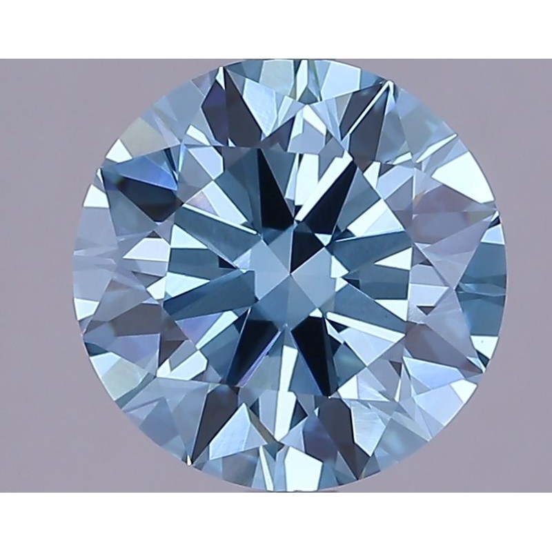 Diament laboratoryjny o barwie fantazyjnej szlif okrągły, 3ct, VVS2, Fancy Vivid Blue, IGI LG607350542 Diament laboratoryjny o barwie fantazyjnej szlif okrągły, 3ct, VVS2, Fancy Vivid Blue, IGI LG607350542
