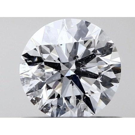 Diament szlif okrągły, 0.51ct, SI2, D, HRD 250000088946