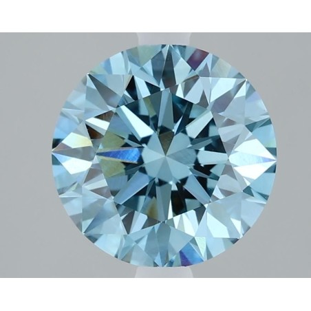 Diament laboratoryjny o barwie fantazyjnej szlif okrągły, 2.1ct, VVS2, Fancy Vivid Blue, IGI LG610317136