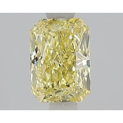 Diament laboratoryjny o barwie fantazyjnej radiant, 1.08ct, VVS2, Fancy Yellow, IGI LG733513467
