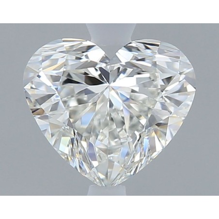 Diament serce, 0.5ct, VVS1, H, GIA 7546192058