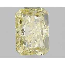 Diament laboratoryjny o barwie fantazyjnej radiant, 1.1ct, VVS2, Fancy Yellow, IGI LG733513484