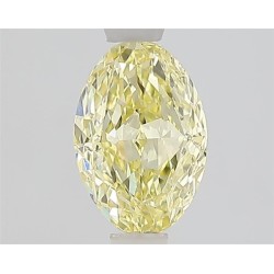 Diament laboratoryjny o barwie fantazyjnej szlif owalny, 1.03ct, VVS1, Fancy Yellow, IGI LG733513491