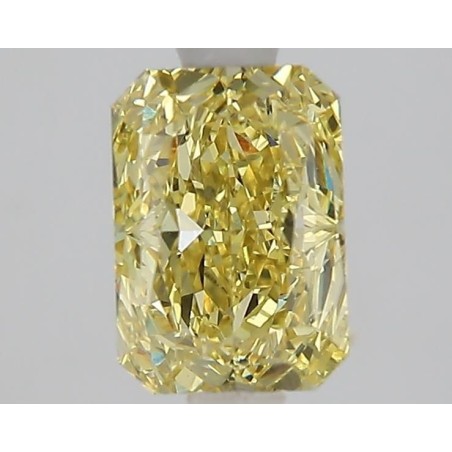 Diament laboratoryjny o barwie fantazyjnej radiant, 1.55ct, VVS2, Fancy Intense Yellow, IGI LG733513480