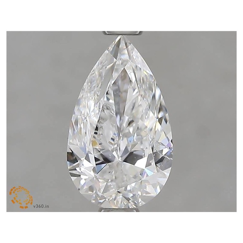 Diament szlif gruszkowy, 1ct, SI2, E, GIA 1519840852