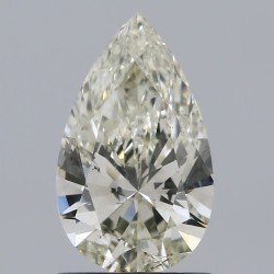 Diament szlif gruszkowy, 1ct, SI2, I, IGI 667435378