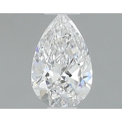 Diament szlif gruszkowy, 0.33ct, VS1, D, GIA 6521545984