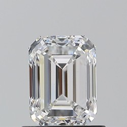 Diament szlif szmaragdowy, 1ct, VS1, E, GIA 2546039301
