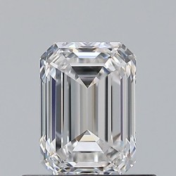 Diament szlif szmaragdowy, 0.7ct, VVS2, E, GIA 6532922020