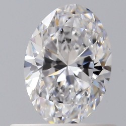 Diament szlif owalny, 0.54ct, SI1, D, GIA 6472481158
