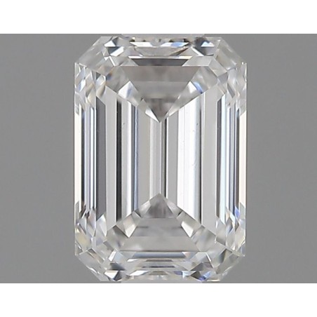 Diament szlif szmaragdowy, 0.52ct, VS2, F, GIA 1498091664