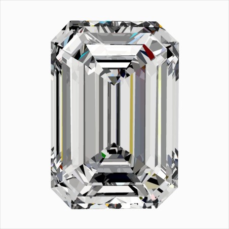 Diament szlif szmaragdowy, 0.31ct, VVS1, I, GIA 2547163629