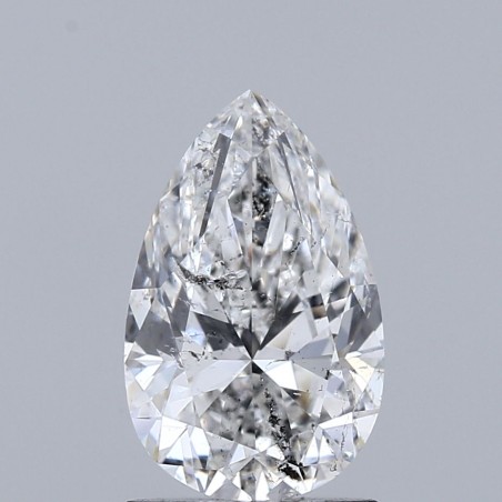 Diament szlif gruszkowy, 1.5ct, SI2, G, HRD 250000318004
