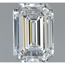 Diament szlif szmaragdowy, 1.83ct, VVS2, E, GIA 6525977265