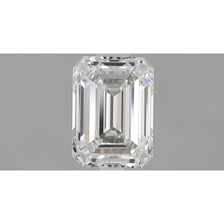 Diament szlif szmaragdowy, 1.01ct, VS1, F, GIA 7538042064