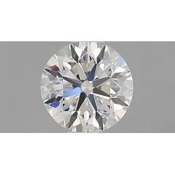 Diament szlif okrągły, 0.5ct, VVS2, H, GIA 6531780670