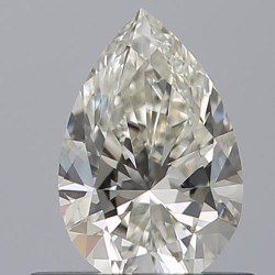 Diament szlif gruszkowy, 0.5ct, VVS1, H, IGI 757512682
