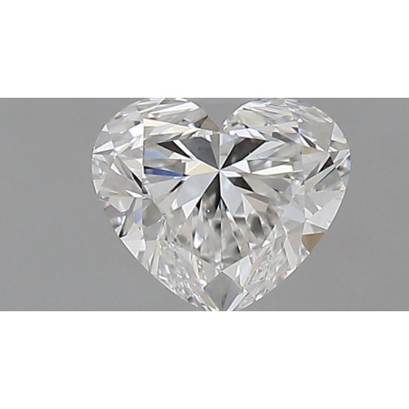 Diament serce, 0.71ct, VS1, F, GIA 6541330717