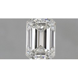 Diament szlif szmaragdowy, 0.7ct, VVS2, F, IGI 757512754