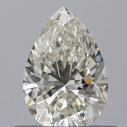 Diament szlif gruszkowy, 0.5ct, VVS1, H, IGI 757512689