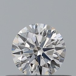 Diament szlif okrągły, 0.33ct, VVS1, E, GIA 5543325533