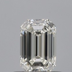 Diament szlif szmaragdowy, 0.51ct, VVS1, I, GIA 6545322985