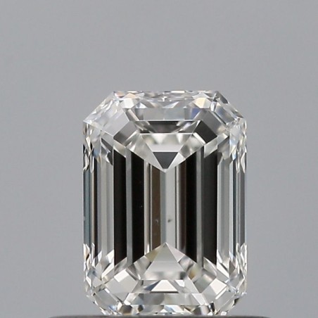 Diament szlif szmaragdowy, 0.5ct, VS2, F, GIA 6542263637