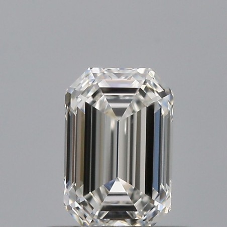 Diament szlif szmaragdowy, 0.5ct, VVS1, G, GIA 2544323131
