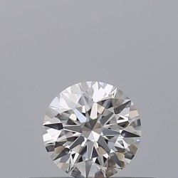 Diament szlif okrągły, 0.3ct, SI1, E, GIA 7546323349