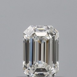 Diament szlif szmaragdowy, 0.43ct, VVS2, G, GIA 6542323251