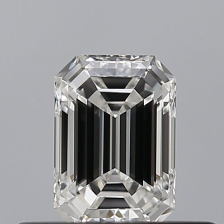 Diament szlif szmaragdowy, 0.4ct, VVS2, F, GIA 6542324551