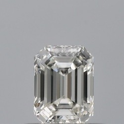 Diament szlif szmaragdowy, 0.43ct, VVS2, G, GIA 2546323848