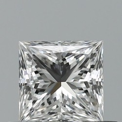 Diament szlif princess, 0.5ct, VVS1, E, GIA 7543323612
