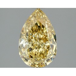 Diament laboratoryjny o barwie fantazyjnej szlif gruszkowy, 2.03ct, VVS2, Fancy Intense Yellow, IGI LG663414719