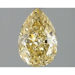 Diament laboratoryjny o barwie fantazyjnej szlif gruszkowy, 1.58ct, VVS2, Fancy Intense Yellow, IGI LG666411170