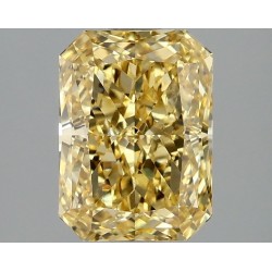 Diament laboratoryjny o barwie fantazyjnej radiant, 2.09ct, VVS2, Fancy Vivid Yellow, IGI LG665459550