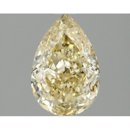 Diament laboratoryjny o barwie fantazyjnej szlif gruszkowy, 1.58ct, VVS2, Fancy Intense Yellow, IGI LG668404820