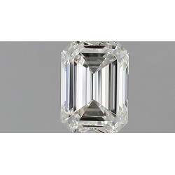 Diament szlif szmaragdowy, 0.7ct, VVS1, G, IGI 757512747