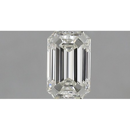 Diament szlif szmaragdowy, 0.7ct, VVS2, H, IGI 757512767