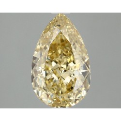 Diament laboratoryjny o barwie fantazyjnej szlif gruszkowy, 2.07ct, VVS2, Fancy Intense Yellow, IGI LG666416185