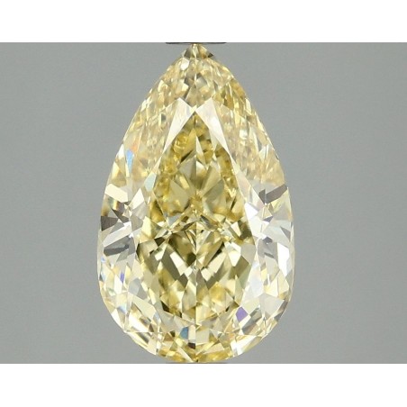 Diament laboratoryjny o barwie fantazyjnej szlif gruszkowy, 2.05ct, VVS2, Fancy Intense Yellow, IGI LG664408062