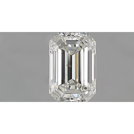 Diament szlif szmaragdowy, 0.51ct, VS2, H, IGI 757512650